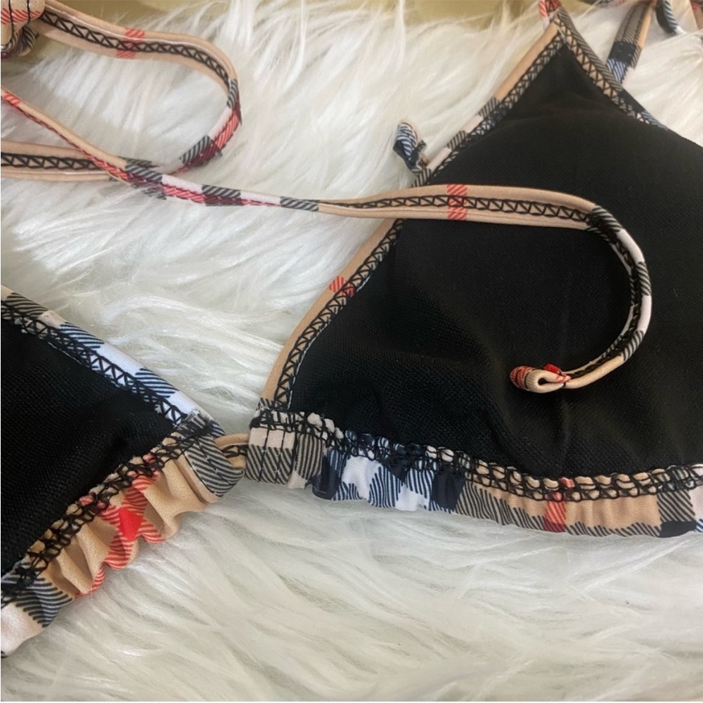 Burberry Checkered Bikini Set - image 5